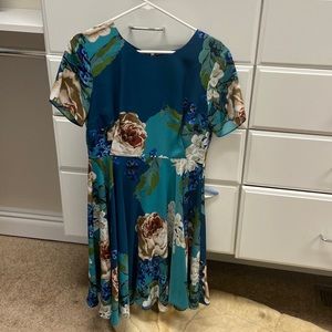 Anthropologie coreylynncalter floral dress, size 8